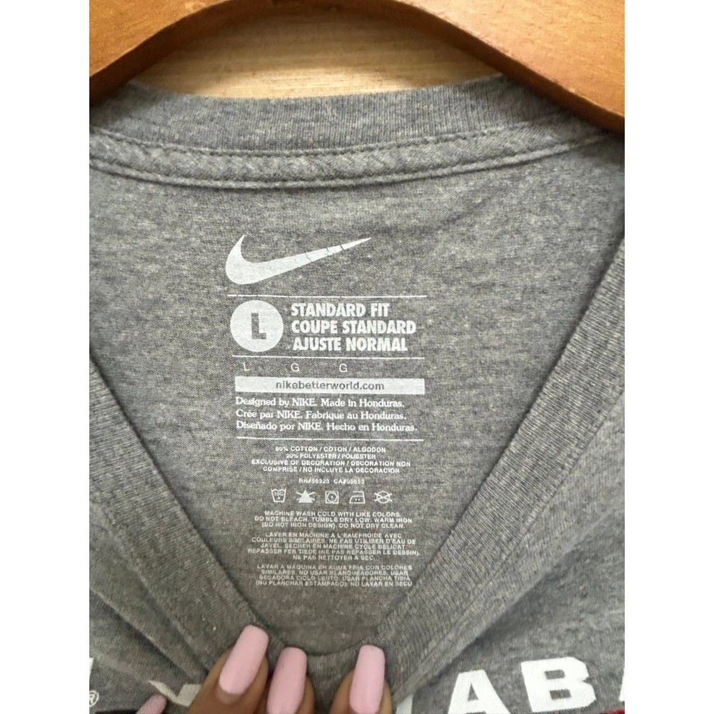 Nike LSU Tigers vs Alabama NCG‎ 2012 Football Long Sleeve Shirt Large - Picture 3 of 5